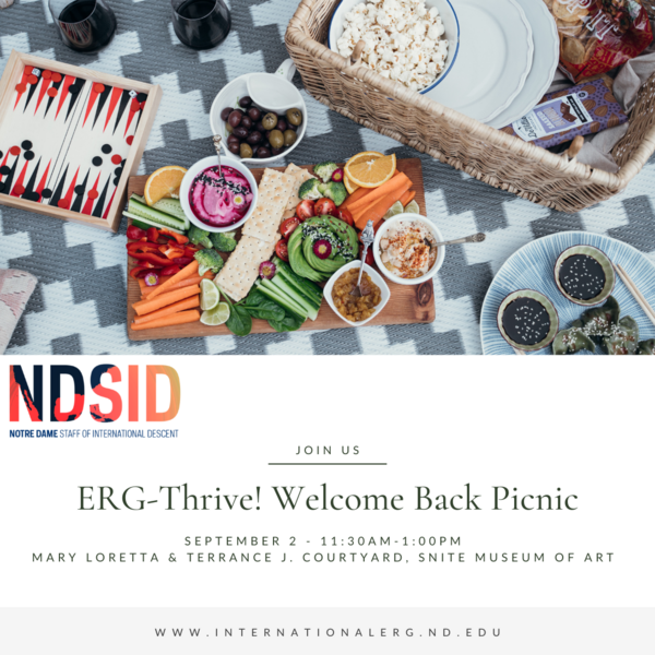 ERG-Thrive! Welcome Back Picnic